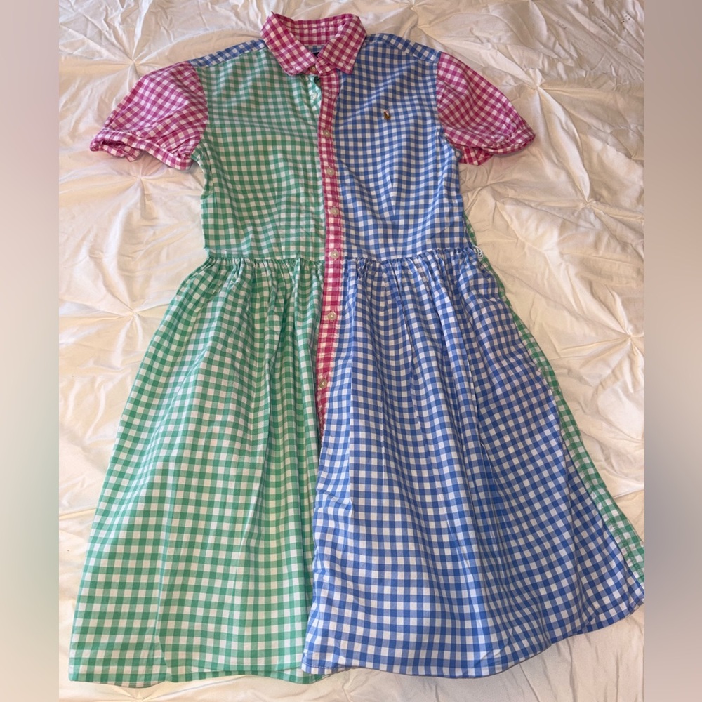 Girls' Multicolor POLO Dress